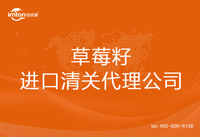 草莓籽進(jìn)口清關(guān)代理公司